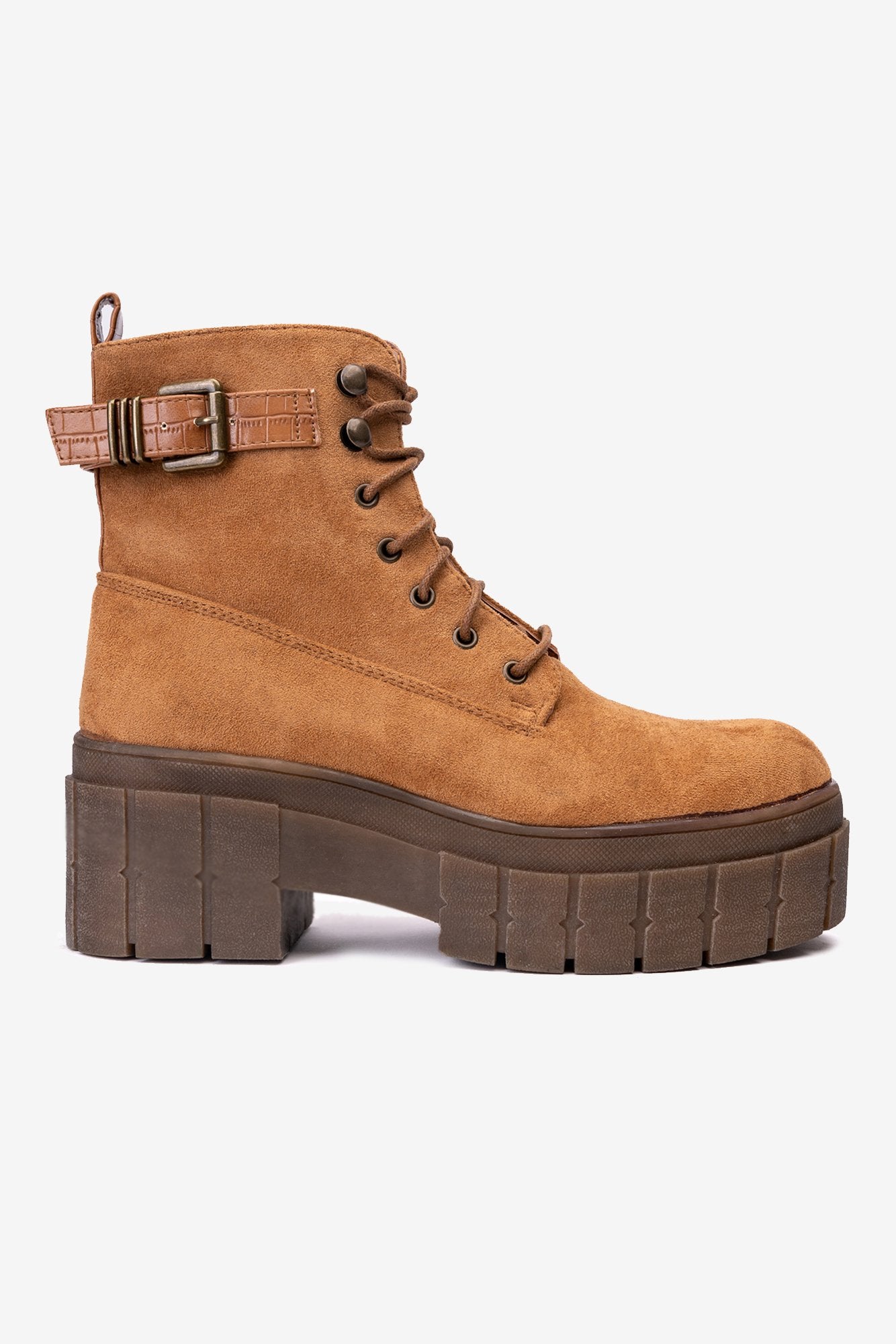 Botín Mujer Camel Demi Boteli Boteli